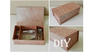 DIY Aufbewahrungsbox mit Eierschalen  storage box with egg shells [upl. by Rosco]