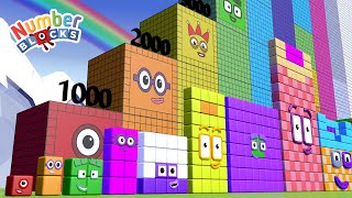 Numberblocks Doubler Club 1 to 4096 to 30000  Count to 30000 Song  Learn to Count Big Numbers 2 [upl. by Derian]