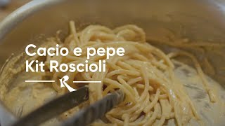 How to make Cacio e Pepe with Roscioli kit  la Ricetta [upl. by Nylaras17]