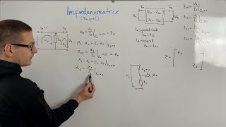 Impedanzmatrix Beispiel  Elektrotechnik [upl. by Oleusnoc]