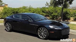 2017 Aston Martin Rapide S Test Drive Video Review  200k Luxury Sedan [upl. by Ttesil298]