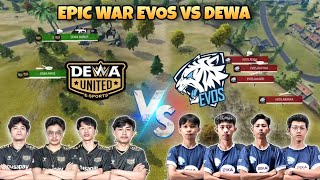 EVOS DIVINE VS DEWA UNITED ESPORTS EPIC WAR ELITE FFWS INDONESIA 2024 [upl. by Firehs]