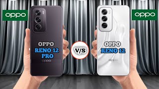 OPPO RENO 12 PRO VS OPPO RENO 12 [upl. by Ynafets]