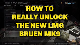 CoD Trick to Unlock Bruen MK9 [upl. by Corabel]