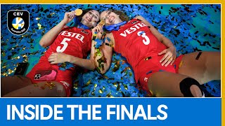 Inside the Finals  Türkiye Becoming European Champions I CEV EuroVolley 2023 [upl. by Martha]