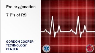 7 Ps of RSI Preoxygenation APOLOGIES for the sound [upl. by Eedeed]