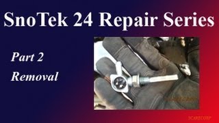 SnoTek 24 Repair Series  Part 2 quotRemovalquot [upl. by Nixie386]