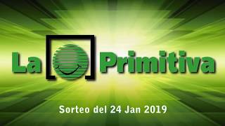 La Primitiva premio gordo del 24 de enero del 2019 [upl. by Georgeta351]