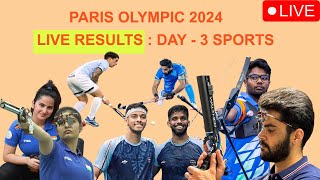 Live  HOCKEY AND ARCHERY SHOOTING 10M AIR RIFLE MENS FINAL RESULTS LIVE IN PARIS OLYMPIC 2024 [upl. by Oisangi]