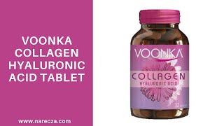 VOONKA COLLAGEN HYALURONIC ACID TABLET [upl. by Jorgenson757]