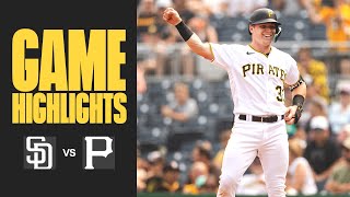 Pirates Put Up ThreeRun Inning in Comeback Win  Pirates vs Padres 62923 [upl. by Ati]