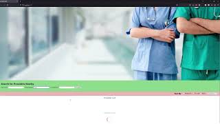 Medical Provider Registry Interface [upl. by Seniag]