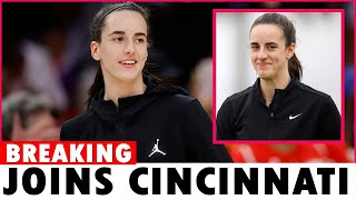 WNBA star Caitlin Clark joins Cincinnati ownership group in bid for NWSL team [upl. by Francyne995]