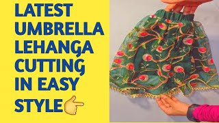 Designer Lehanga Making 2022  shorts  shortindia  zedi trendy fashion umbrellalehangasewing [upl. by Ariamo240]