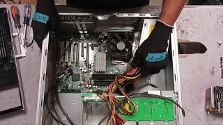 scrapping a PC tower  HP xw4600 [upl. by Compte522]