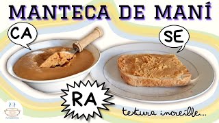 Receta de mantequilla de maní en 5 minutos [upl. by Deden]