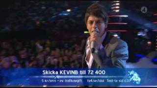 Kevin Borg  With every bit of me Idol Final 2008 [upl. by Navnod854]