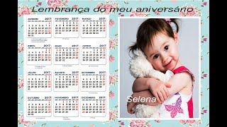 COMO FAZER LEMBRANÇA CALENDÁRIO NO WORD❤️ [upl. by Zinn]