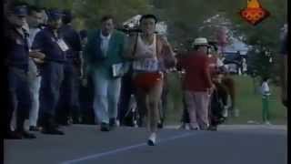 1992 Barcelona Olympics Mens Marathon Spanish [upl. by Yetsirhc393]