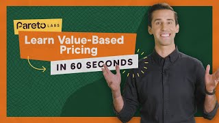 ValueBased Pricing Strategy Explained  60 Second Breakdown [upl. by Annawahs]