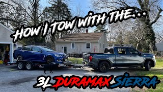 How I Tow with the 3L Duramax Sierra Elevation [upl. by Buchheim286]