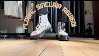 Dr Marten Review of the Week Beige Floral Sinclair [upl. by Luciana]