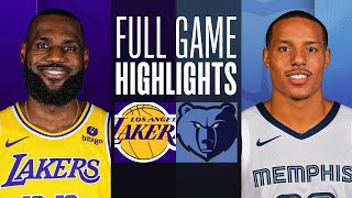 LAKERS at GRIZZLIES  FULL GAME HIGHLIGHTS  March 27 2024 [upl. by Cormier]