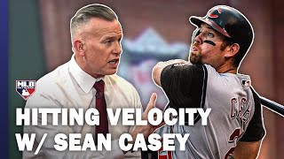 Former Yankees hitting coach Sean Casey tells all you need to know about hitting high velocity [upl. by Pancho]