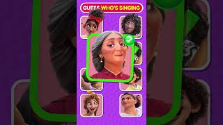 Guess Whos Singing Disney Encanto disney disneysongs encanto guessthedisney [upl. by Sanferd]