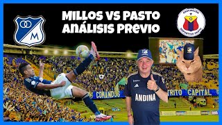 Millos vs Pasto Análisis Previo [upl. by Eniamrej]