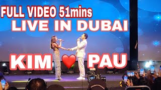 Full Video  kimpau live in dubai  Kim Chiu  Paulo Avelino [upl. by Larianna239]