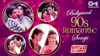 Bollywood 90s Romantic Songs  Best Of 90s Hit Hindi Songs Collection  Love Songs  Video Jukebox [upl. by Dnalyag]