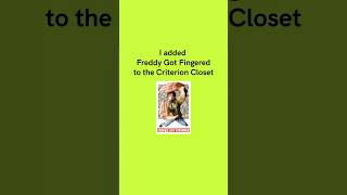 I added Freddy Got Fingered to the Criterion Closet [upl. by Airtened]