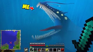 Trolling My Friend as LEVIATHAN in Minecraft [upl. by Nutter]