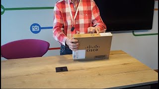 Cisco 8861 MPP Telephone Handset Unboxing Video By James Baly [upl. by Wildee511]