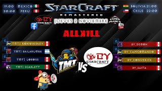 STARCRAFT Remastered VS TMT  BY [upl. by Elleira]