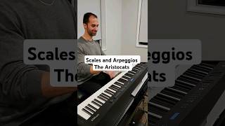 Scales and Arpeggios The Aristocats  Adult Piano Adventures scales arpeggios pianoadventures [upl. by Ellessig436]