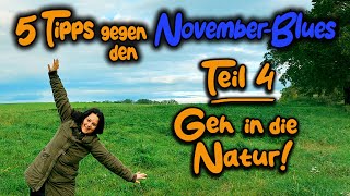 5 Tipps gegen den NovemberBlues 45 Raus in die Natur Wir gehen sammeln probieren und entdecken [upl. by Omarr]