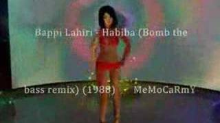 Bappi Lahiri  Habiba Bomb the bass remix 1988 [upl. by Aglo]