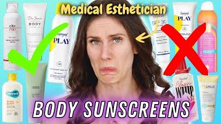 5 Best and Worst Body Sunscreens For Summer 2023 [upl. by Malarkey]