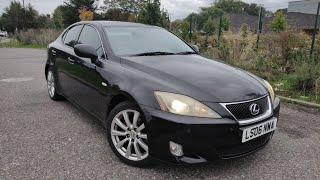 2006 Lexus IS250 25 V6 AUTOMATIC  ULEZ FREE 85K MILES [upl. by Joacima]