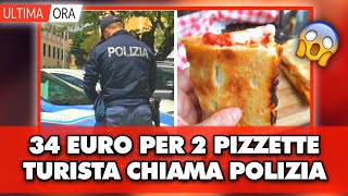 🔴 Scontrino choc da 34€ per 2 pizzette Il titolare dice che [upl. by Biddle]