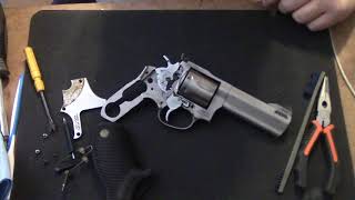 Taurus Tracker Revolver Disassembly [upl. by Zared]