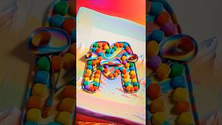 Lore “M” Ai aiart skittles alphabet art [upl. by Nednarb]