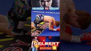 Manny Pacquiao vs Ricky Hatton 🇵🇭🇺🇸 knock out of the year 🥊 boxing [upl. by Adnilemre]