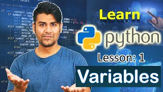 Chapter 1  Variables  Learn Python Easily In Hindi [upl. by Ekaj]