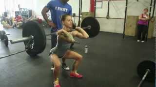 Crossfit Thruster Demo [upl. by Neehahs]