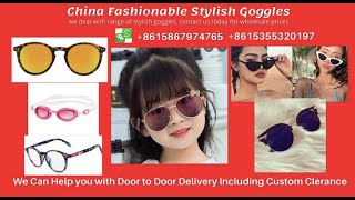 Lunettes élégantes à la mode en gros en Chine lunettes lunettesdesoleil hommes femmesexy [upl. by Ecila]