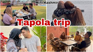 Tapola Mini Kashmir Trip With MeenazAslam  Do Din Bohot Enjoy Kiye 😍  Jalsrushti Resort [upl. by Yentruocal]