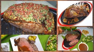 Herb Crust Roast Beef RecipeHerb crusted rib eye steak recipeHerb butter blend recipe [upl. by O'Donnell]